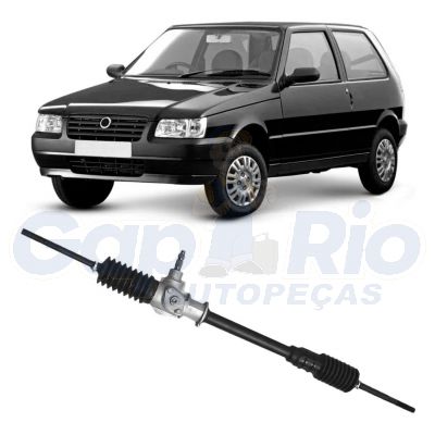 Caixa Direção Mecânica Sem Pino Fiat Uno 1992 A 2014