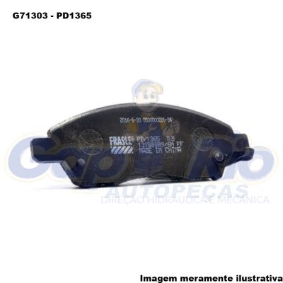Pastilha de Freio Dianteira Nissan March, Versa