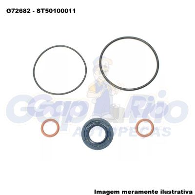 Kit Reparo Bomba de Direção Hidráulica Fiat Tipo, Lumina, Peugeot, Renault, Dodgeram, Golf, Bora, Grand Cherokee