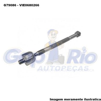 Barra Axial Ford Ecosport 2004 à 2012 (Sistema Hidráulico)