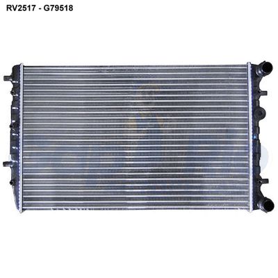 Radiador VW Fox 1.0/1.6 Polo 03/05 c/ ar 