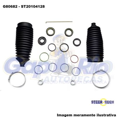 Kit Reparo Caixa de Direção Hidráulica Audi A9 1995/… Passat Alemão (P/ Caixa Modelo: ZF)