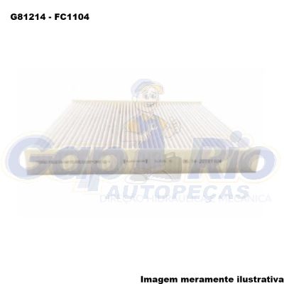 Filtro de Cabine Ford Fiesta, Ecosport, Fusion 2008/...(em diante)