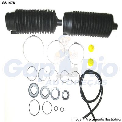 Kit Reparo Caixa de Direção Hidráulica Honda Accord CRV 2002/... (P/ Caixa Modelo: KOYO)