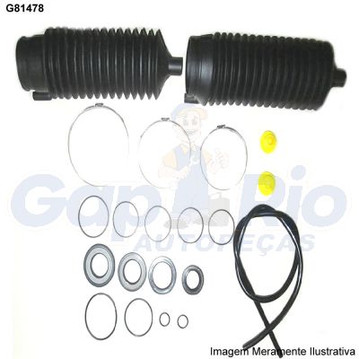 Kit Reparo Caixa de Direção Hidráulica Honda Accord CRV 2002/... (CAIXA KOYO) STEERTECH