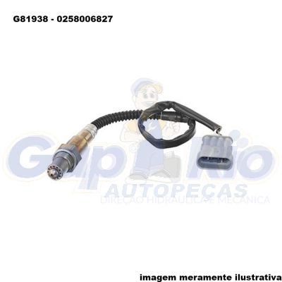 Sonda Lambda Gm Meriva, Montana, Prisma, Corsa, Fiat Palio, Idea, Stilo, Doblo, Strada, Siena