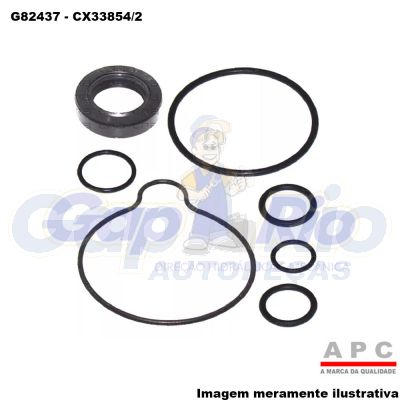 Kit Reparo Caixa de Direção Hidráulica Honda Accord 1998 à 2002 