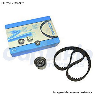 Kit da Distribuição Renault Sandeiro Logan Clio Kangoo Express Megane