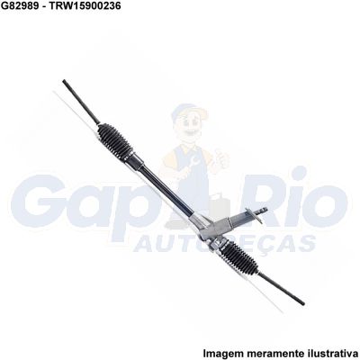 Caixa de Direção Mecânica VW Fox 03/10 Polo 02/08 Crossfox 05/07 (TRW)