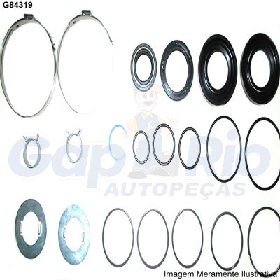 Kit Reparo Caixa de Direção Hidráulica Honda CRV 07/12 Subaru Tribeca (P/ Caixa Modelo: KOYO)
