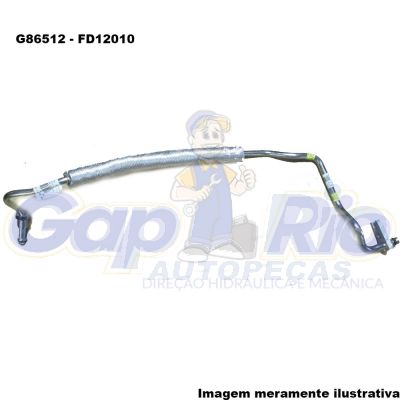 Mangueira de Pressão Hidráulica Peugeot 206 1.6
