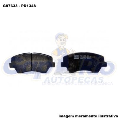 Pastilha de Freio Dianteira Hyundai Elantra, HB20, I30, Veloster, Kia Cerato