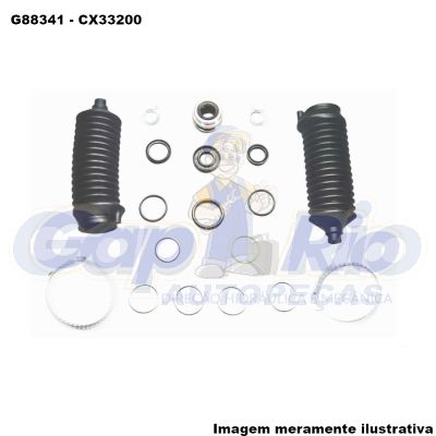 Kit Reparo Caixa de Direção Hidráulica Ford Focus 2002/...(em diante)