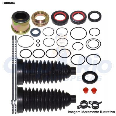 Kit Reparo Caixa de Direção Hidráulica Mercedes Classe M 1998/2005 CRA