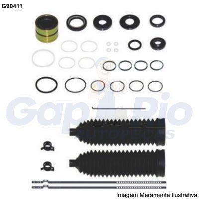 Kit Reparo Caixa de Direção Hidráulica Mercedes Sprinter 1996/... 35mm STEERTECH