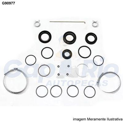 Kit Reparo Caixa de Direção Hidráulica Hyundai Azera (P/ Caixa Modelo: MANDO)