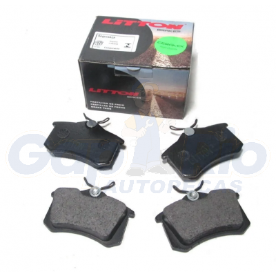 Pastilha de Freio Traseira C3 Megane Golf Peugeot 307 A3 A4