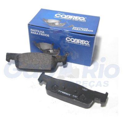 Pastilha Freio Dianteiro Logan Sandero 1.0 1.6 2014 até 2020