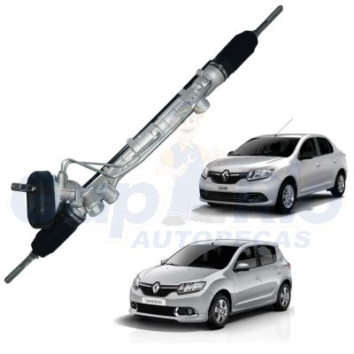 Caixa Direção Hidráulica JTEKT Logan Sandero 2015 2016 2017