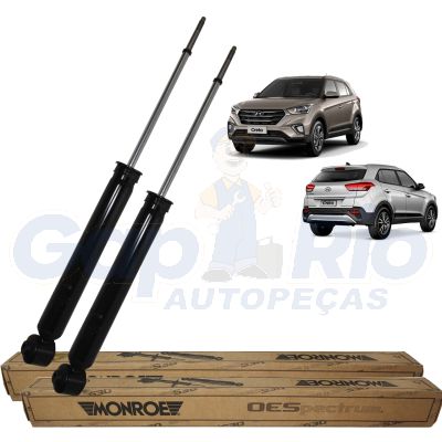 Par Amortecedor Traseiros Hyundai Creta 2017 2018 2019 2020