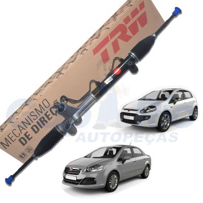 Caixa Direção Hidráulica Fiat Punto Linea 2007 2008 2009