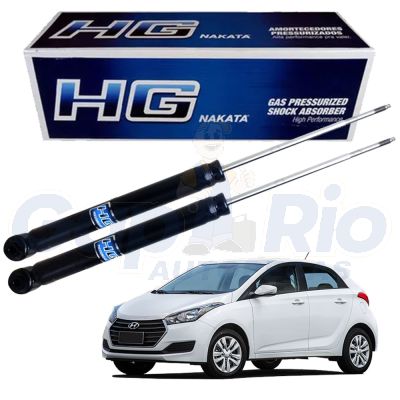 Kit Amortecedor Traseiro HB20 HB20S 1.0/1.6 2012/2019