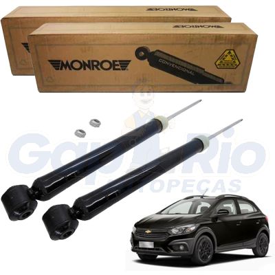 Par Amortecedor Traseiro GM Onix Activ 2016 2017 2018 2019