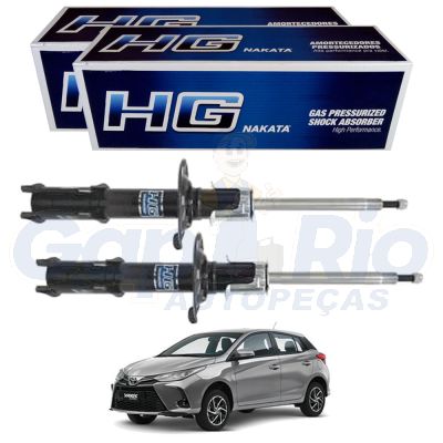 Par Amortecedor Dianteiro Toyota Yaris 2018 2019 2020 2021