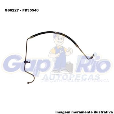 Mangueira Flexível de Direção Hidráulica VW Ford Pointer Logus Verona 92/94 Escort (Pressão)