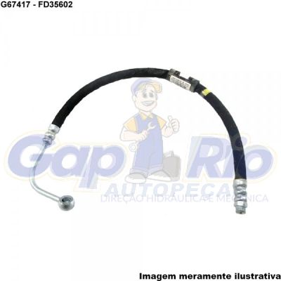 Mangueira Flexível de Direção Hidráulica VW Santana (Pressão)
