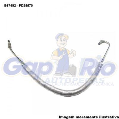 Mangueira Flexível de Direção Hidráulica GM Omega (Pressão)