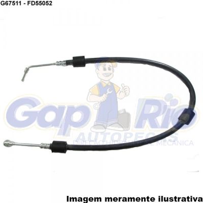 Mangueira Flexível de Direção Hidráulica Ford Fiesta e Ka Endura (Pressão)