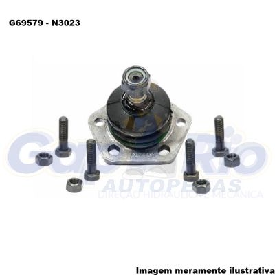 Pivô de Suspensão Gm S10, Blazer 1995 à 2011 (Inferior)