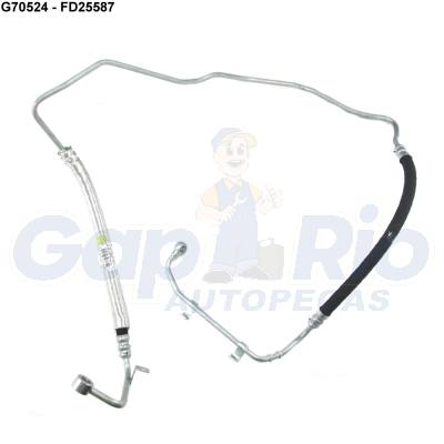 Mangueira Flexível de Direção Hidráulica Gm Vectra (Pressão)