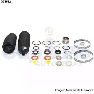 Kit Reparo Caixa de Direção Hidráulica Fiat Palio após 2000/..., Strada, Siena, Doblò, Idéa (P/ Caixa Modelo: TRW)