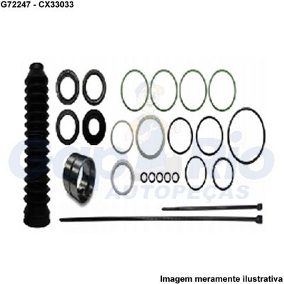 Kit Reparo Caixa de Direção Hidráulica Vw Gol G2, G3, G4 (P/ Caixa Modelo: DHB)