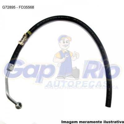 Mangueira Flexível de Direção Hidráulica VW Santana e Gol (Retorno)