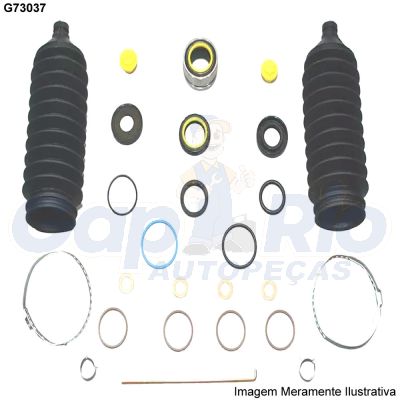 Kit Reparo Caixa de Direção Hidráulica Fiat Tempra 92/94 (P/ Caixa Modelo: TRW)