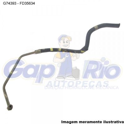 Mangueira Flexível de Direção Hidráulica VW Polo (Retorno)