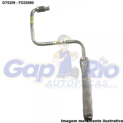 Mangueira Flexível de Direção Hidráulica GM Omega (Retorno)