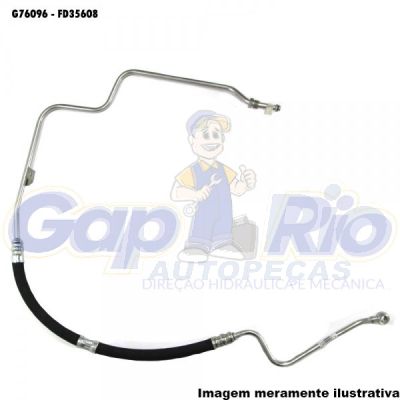 Mangueira Flexível de Direção Hidráulica VW Gol GIII (Pressão)