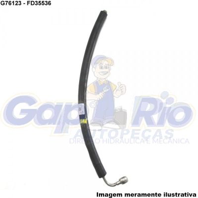 Mangueira Flexível de Direção Hidráulica VW Santana (Pressão)