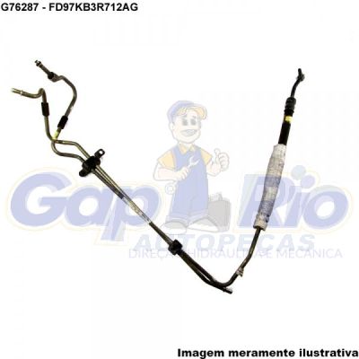 Mangueira Flexível de Direção Hidráulica Hidráulico Ford Ka (Retorno)