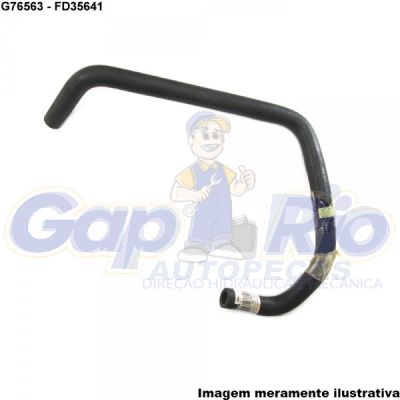 Mangueira Flexível de Direção Hidráulica Vw Fox (Alimentação)