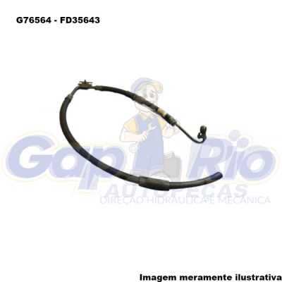 Mangueira Flexível de Direção Hidráulica VW Fox (Retorno)