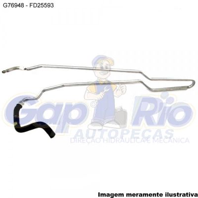 Mangueira Flexível de Direção Hidráulica GM Vectra (Retorno)