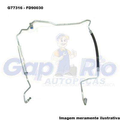 Mangueira Flexível de Direção Hidráulica Citroen Picasso (Pressão)