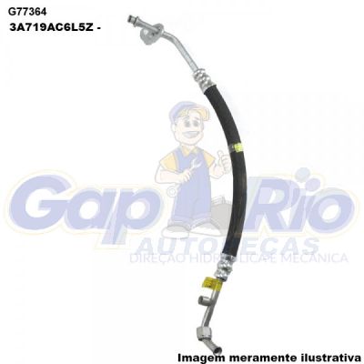 Mangueira Flexível de Direção Hidráulica Ford Ranger 2.5 (Pressão)