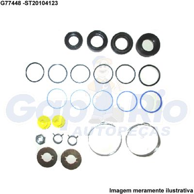 Kit Reparo Caixa de Direção Hidráulica Mitsubishi Lancer Colt