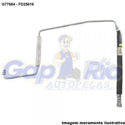 Mangueira Flexível de Direção Hidráulica GM Corsa (Pressão)